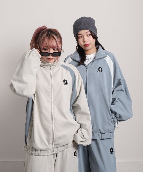 KANGOL（カンゴール） ブルゾン ジャンバー ピーチ スエード トラック