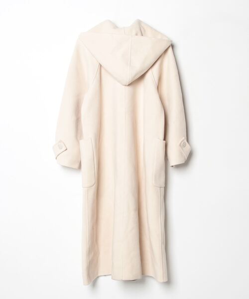 「SNIDEL」 ダッフルコート 0 ホワイト レディース_画像2