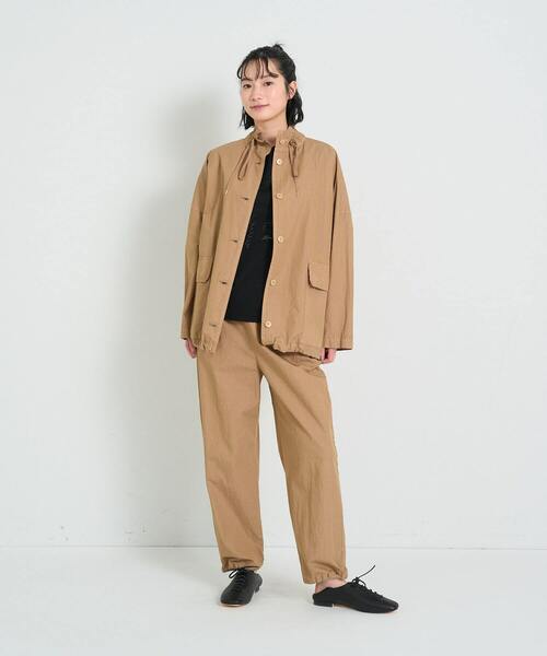コンジェペイエ　スタンドカラージャケット conges payes ADIEU TRISTESSE ブルゾン アウター ウェザー