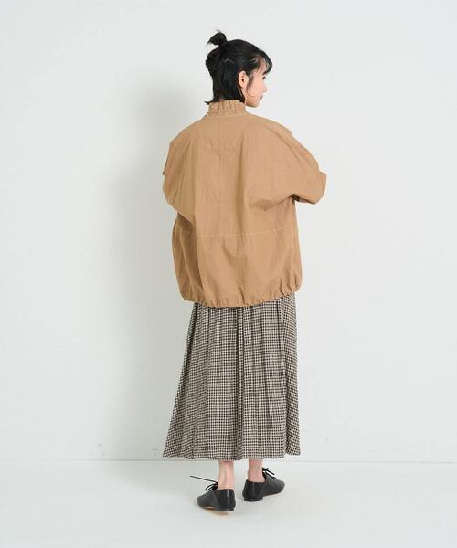 ADIEU TRISTESSE ポリエステルギャザーブルゾン アデュートリステス ポリエステルギャザーブルゾン｜BIGI online store - ビギ