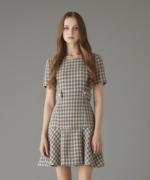EmiriaWiz エミリアウィズ ワンピース Tweed Dress Mサイズ emiriawiz（エミリアウィズ） ワンピース Tweed Fantaisie Dress