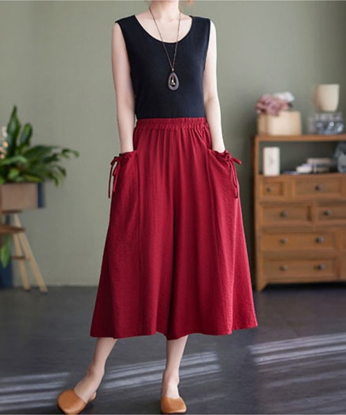 BLANC FICELLE スカート キュロットスカート : ZOZOTOWN Yahoo!店