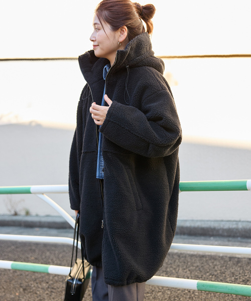 JOURNAL STANDARD ブラック モッズコート JOURNAL STANDARD（ジャーナルスタンダード） モッズコート MEDIUM