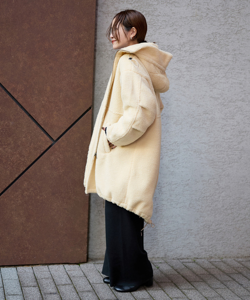 JOURNAL STANDARD フード付きモッズコート Lサイズ JOURNAL STANDARD（ジャーナルスタンダード） モッズコート MEDIUM