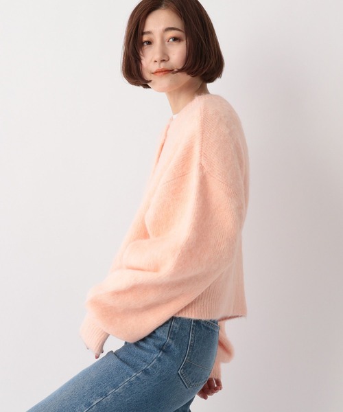 A part by（アパートバイ） ニットカーディガン FREE アイボリー