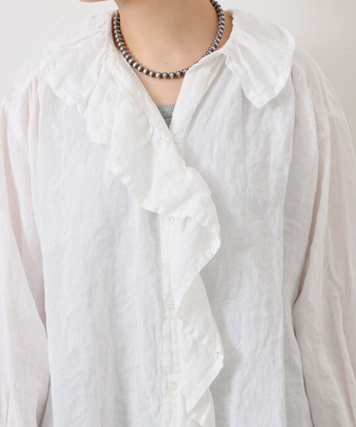JOURNAL STANDARD LUXE ブラウス シャツ 「追加」フレンチリネン