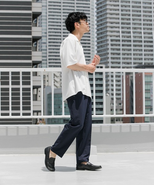 美品 人気商品 ✨️ アーバンリサーチ シアサッカー セットアップ M 黒 URBAN RESEARCH ROSSO MEN スラックス 「WEB限定