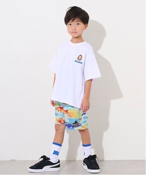 XLARGE KIDS（エクストララージ キッズ） パンツ マーブル迷彩ショート