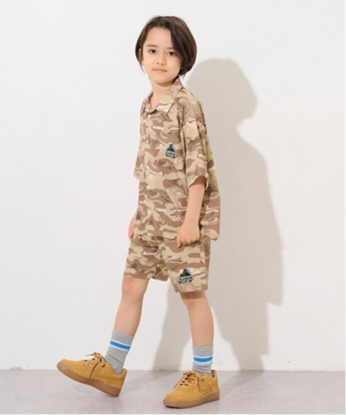 XLARGE KIDS（エクストララージ キッズ） パンツ マーブル迷彩ショート
