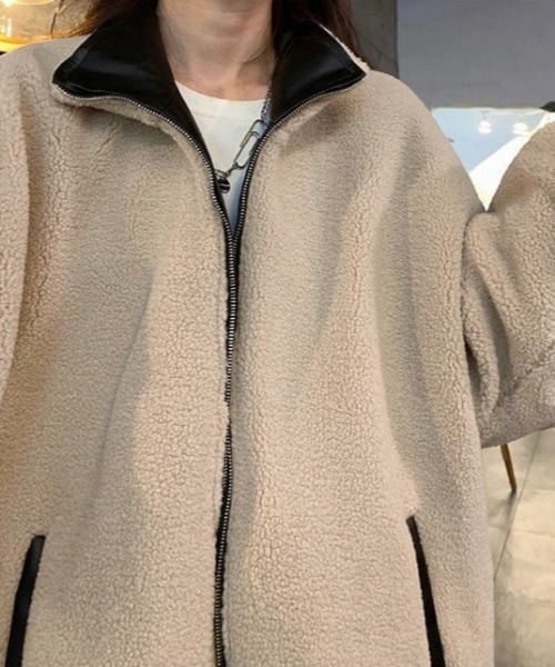 「LADY LIKE」 ブルゾン M ブラウン レディース_画像7