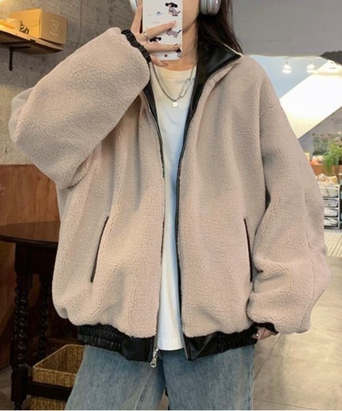 「LADY LIKE」 ブルゾン M ブラウン レディース_画像8