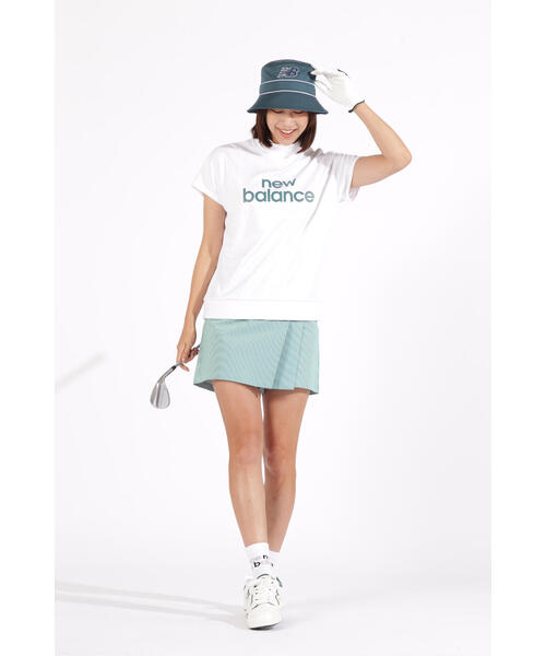 ニューバランス ゴルフ スカート レディース New Balance ニューバランスゴルフ スカート 白×グレー ゼブラ柄