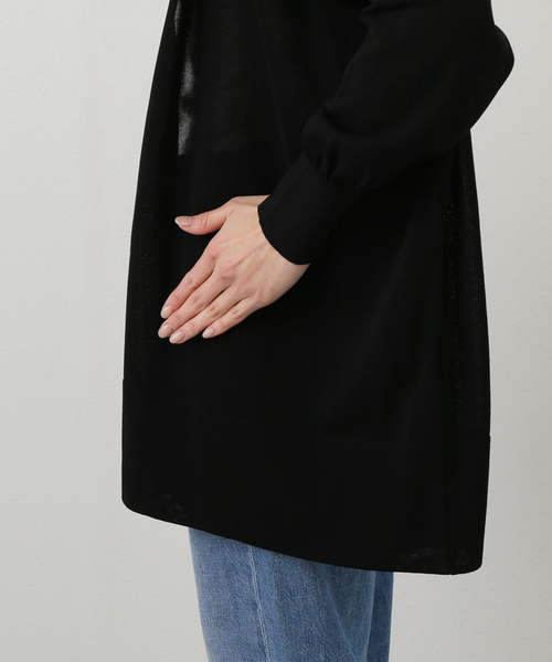 DeuxiemeClasse SHAKE CODE ロングカーディガン　ブラック Deuxieme Classe カーディガン *追加 shake code ショート