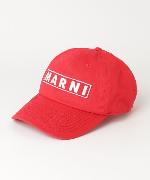 大人もOK！【MARNI KIDS】ロゴハット M01458 M00J2 /#3 MARNI キッズ バケットハット コットン【大人もOK】M01469 M00J2