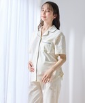 マタニティ 無地・フルーツプリントパジャマ(マ...の詳細画像1