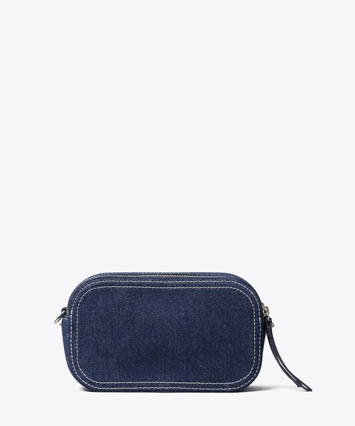 TORY BURCH ショルダーバッグ バッグ ミラー デニム ミニクロス