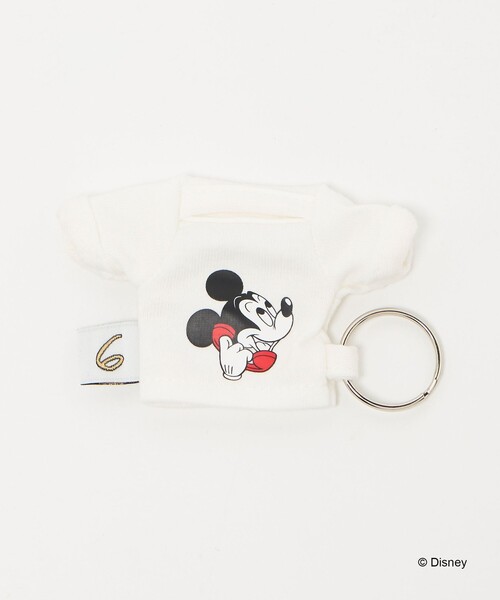 新品　6(ROKU) ミッキーマウス BEAUTY&YOUTH UNITED ARROWS｜<6(ROKU)>MICKEY/Tシャツ