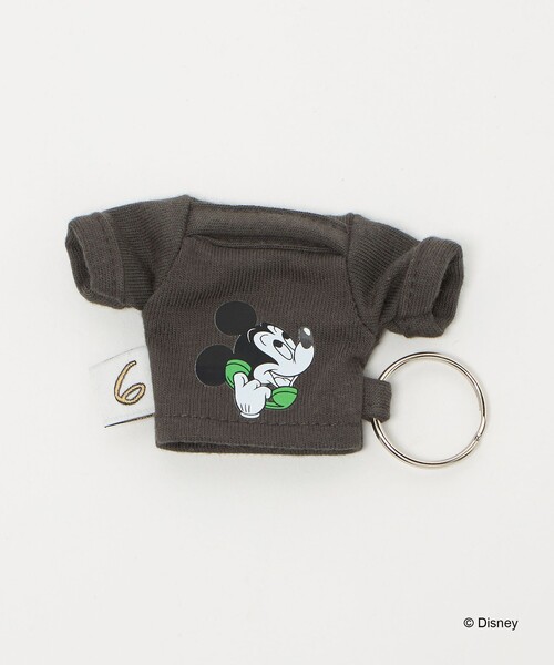 新品　6(ROKU) ミッキーマウス BEAUTY&YOUTH UNITED ARROWS｜<6(ROKU)>MICKEY/Tシャツ