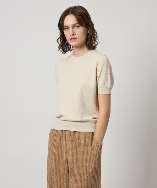 ニット セーター 「Steven Alan」ハーフスリーブ ニット レディース