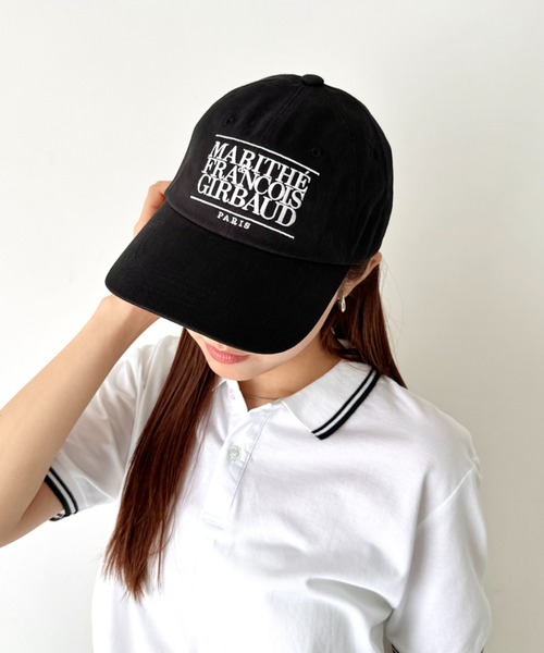 MARITHÉ + FRANCOIS GIRBAUD 日本限定アイテム キャップ MARITHE + FRANCOIS GIRBAUD キャップ 帽子 GIRBAUD(マリテ