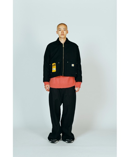 Carhartt　リメイク　ブルゾン Carhartt カーハート リメイク品 ダック地 ジップアップ