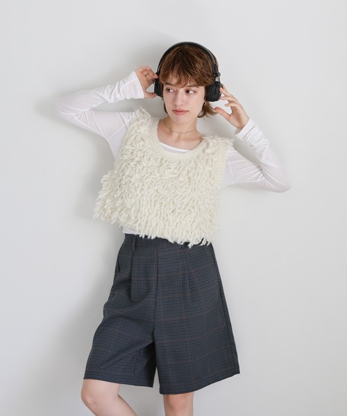 select MOCA（セレクトモカ） パンツ チェック柄ハーフパンツ