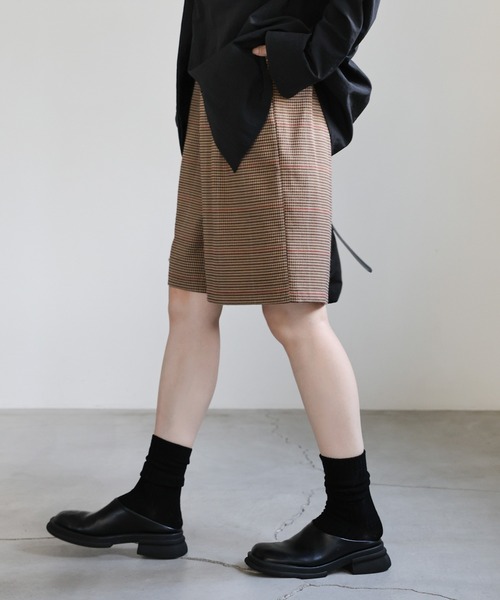 select MOCA（セレクトモカ） パンツ チェック柄ハーフパンツ