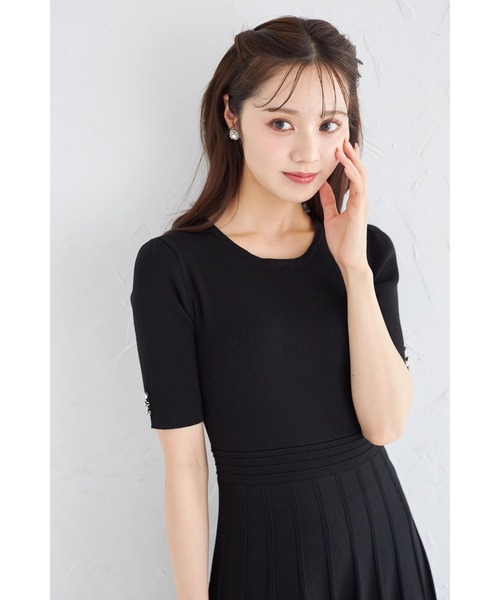 tocco closet（トッコ クローゼット） ワンピース 2WAYレース襟