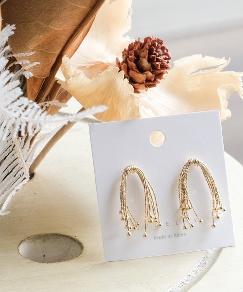 ピアス チェーンタッセルピアス レディース : ZOZOTOWN Yahoo!店 