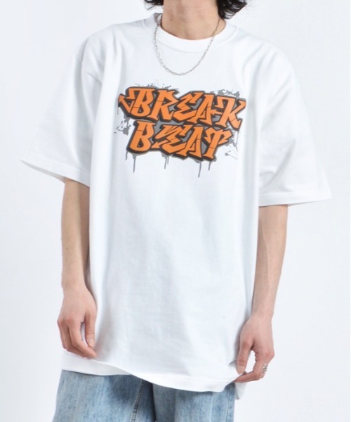 DOUBLE STEAL（ダブルスティール） tシャツ BREAK BEATグラフィック