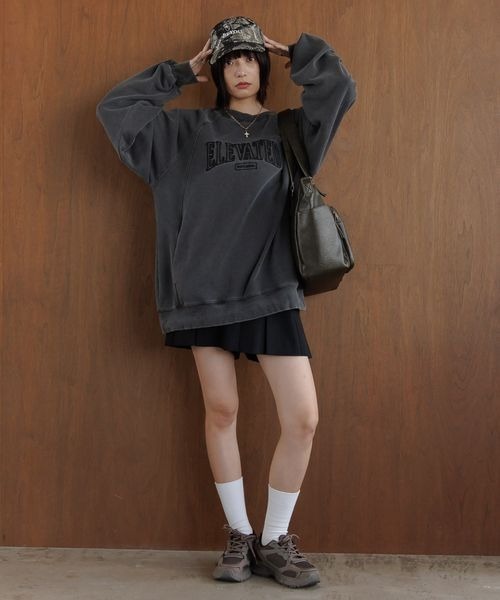 PBLIM トレーナー スウェット 「UNISEX」ポケット付きラグラン