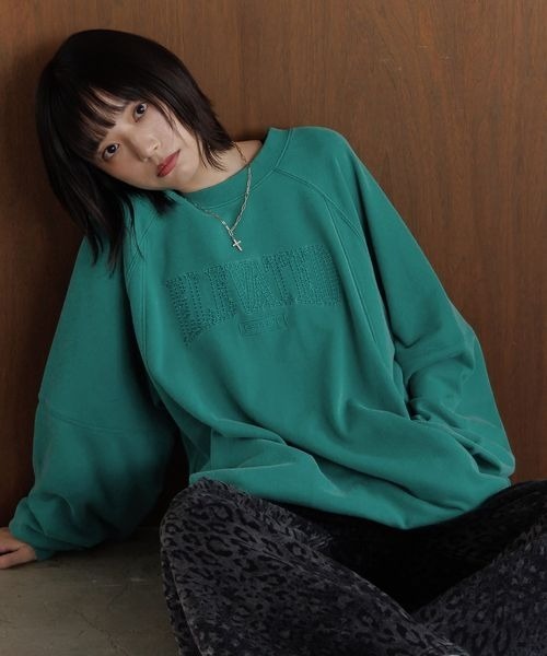 トレーナー スウェット 「UNISEX」ポケット付きラグランスウェット レディース メンズ PBLIM トレーナー スウェット 「UNISEX」ポケット付きラグラン