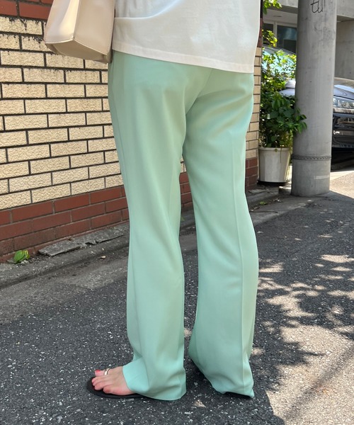 「SHENERY」 パンツ 38 ダークネイビー レディース_画像4