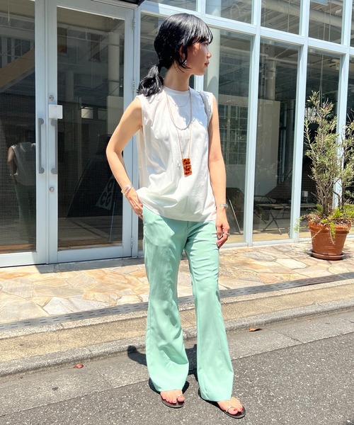 「SHENERY」 パンツ 38 ダークネイビー レディース_画像5