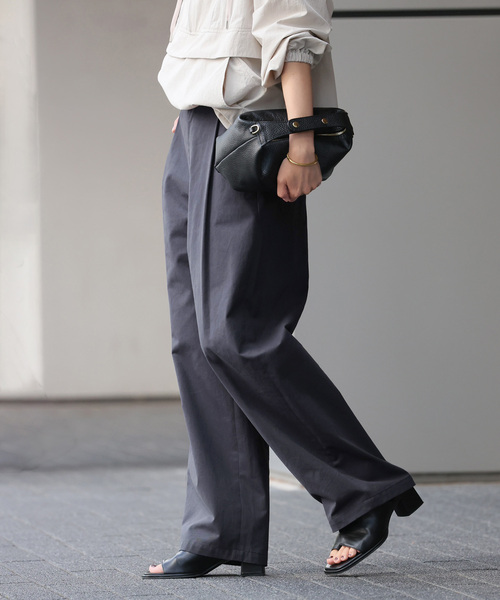 「JOURNAL STANDARD relume」 チノパンツ 38 ネイビー レディース