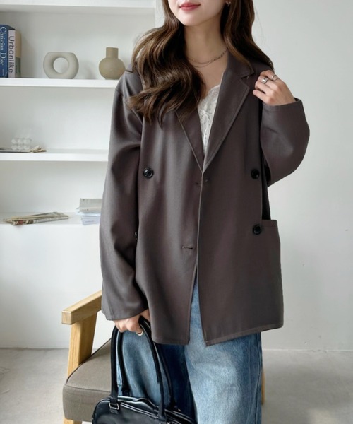 TREOVER ジャケット テーラードジャケット トラッドスタイルに欠かせ