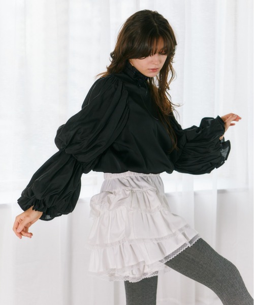 mieya mieya ブラウス シャツ 「mieya mieya」whip girl blouse