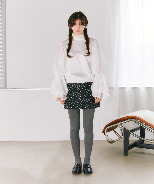 mieya mieya ブラウス シャツ 「mieya mieya」whip girl blouse