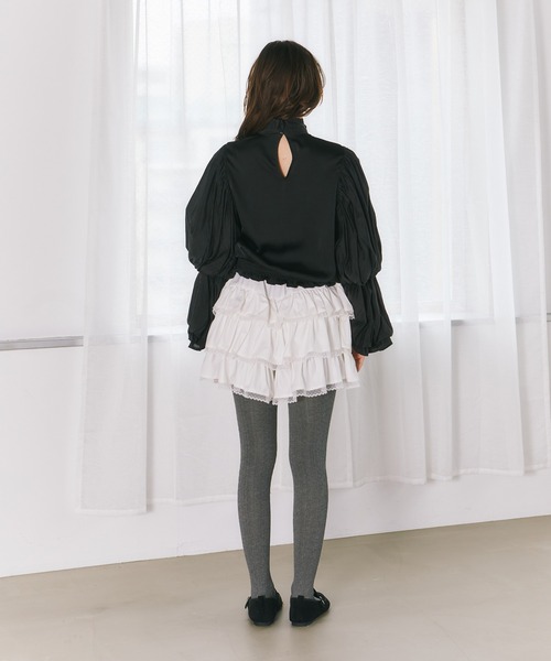 mieya mieya ブラウス シャツ 「mieya mieya」whip girl blouse