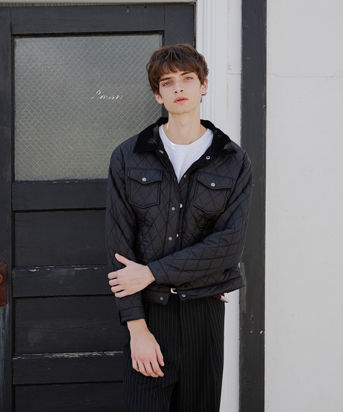 Regen Glanz ブルゾン アウター reversible corduroy quilting jacket