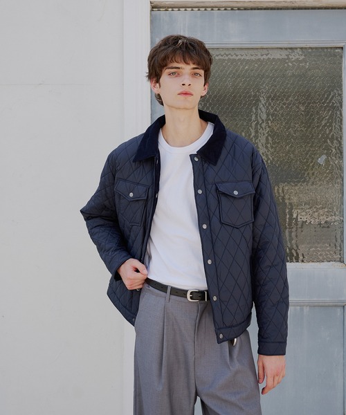 Regen Glanz ブルゾン アウター reversible corduroy quilting jacket