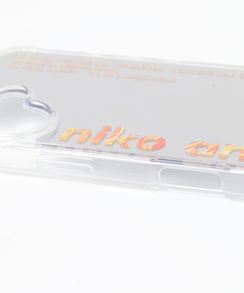 niko and…（ニコアンド） ニコロゴミラーiPhoneケース（16
