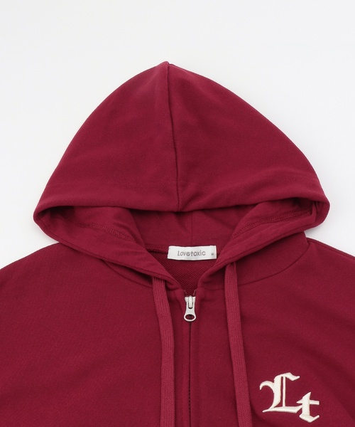 LOVETOXIC パーカー ルーズZIPパーカ キッズ 子供服 女の子 : ZOZOTOWN
