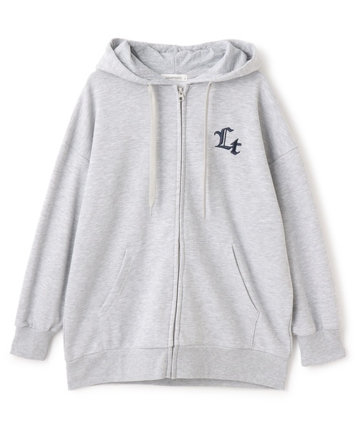 パーカー  ルーズZIPパーカ キッズ 子供服 女の子 | LOVETOXIC | 15