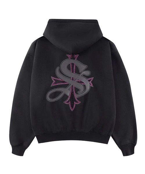 supplier(サプライヤー)ジップパーカー SUPPLIER（サプライヤー） パーカー Fleur Switching ZIp Hoodie