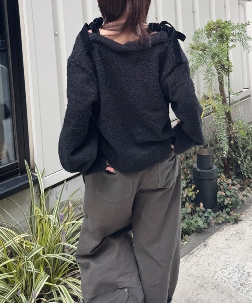 Rene✨バックリボンカーディガン36 Rene✨バックリボンカーディガン36 【公式通販】