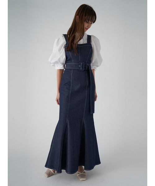 SNIDEL（スナイデル） サロペットスカート 00 ブラック レディース