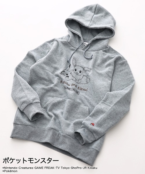 Pokemon（ポケモン） パーカー 「ポケットモンスター」ポケモン