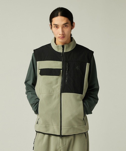 snow peak（スノーピーク） ベスト ジレ MofM Fleece Vest フリース 