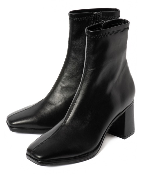 「REZOY」 ショートブーツ L アイボリー レディース_画像3